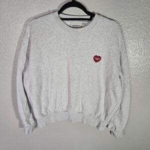 Carhartt WIP Heart Patch Sweatshirt Size M